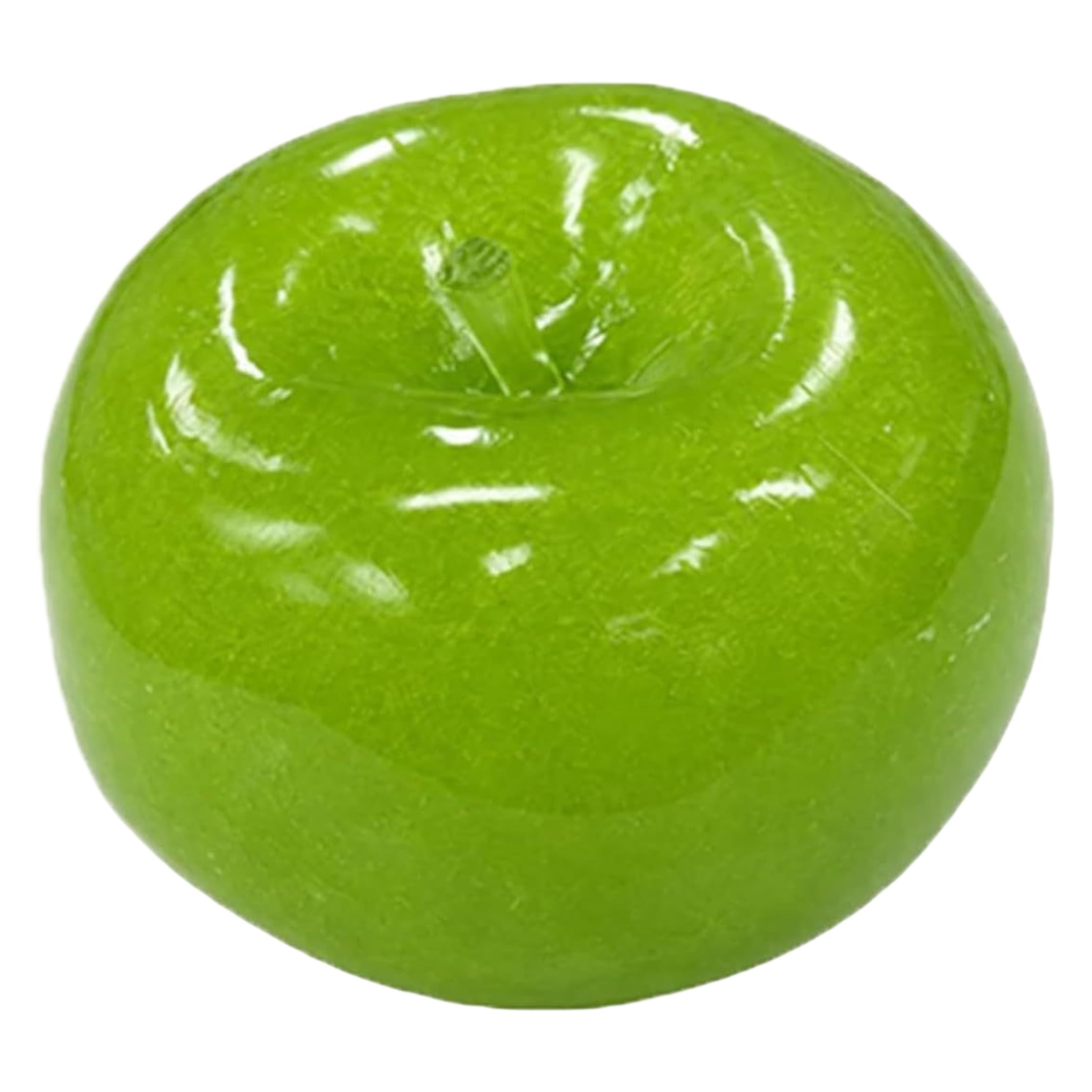 Crunchy Stress Ball Squish Fidget Toy - Realistic Shape With Slushy-crunch Texture, Reusable Squeeze Toy For Stress Relief (green)