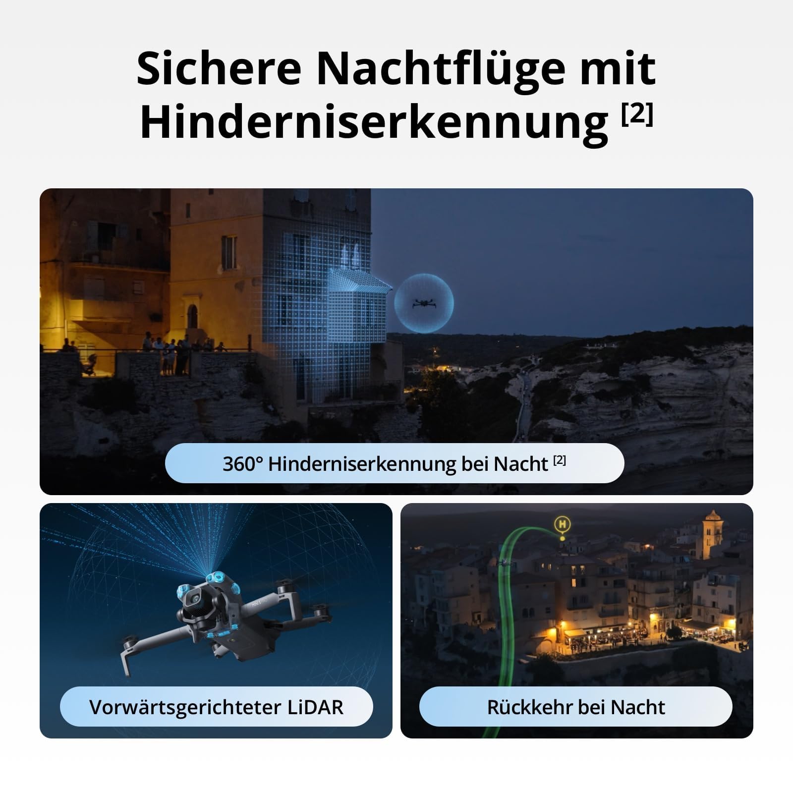 Pack DJI Mini 5 Pro Vuela Más con DJI RC-N3, Certificado C0, Dron con cámara, CMOS de 1 pulgada, Dron 4K para principiantes con detección de obstáculos omnidireccional, ActiveTrack 360°