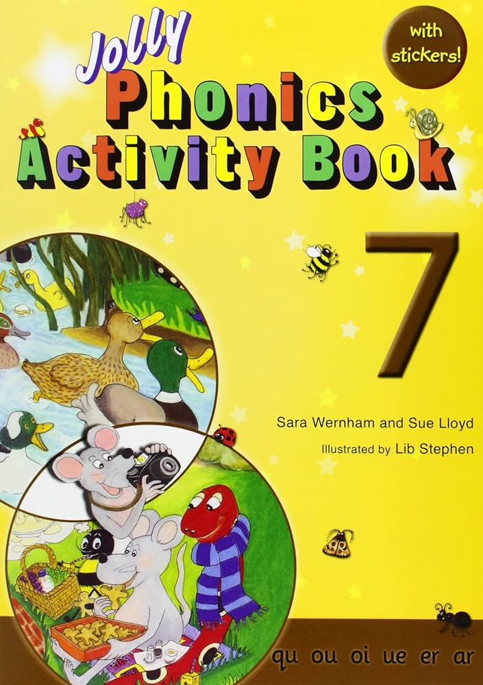 [新品　未使用]　Jolly Phonics Activity Book 1-7 Jolly Phonics Activity Books 1-7: In Precursive Letters