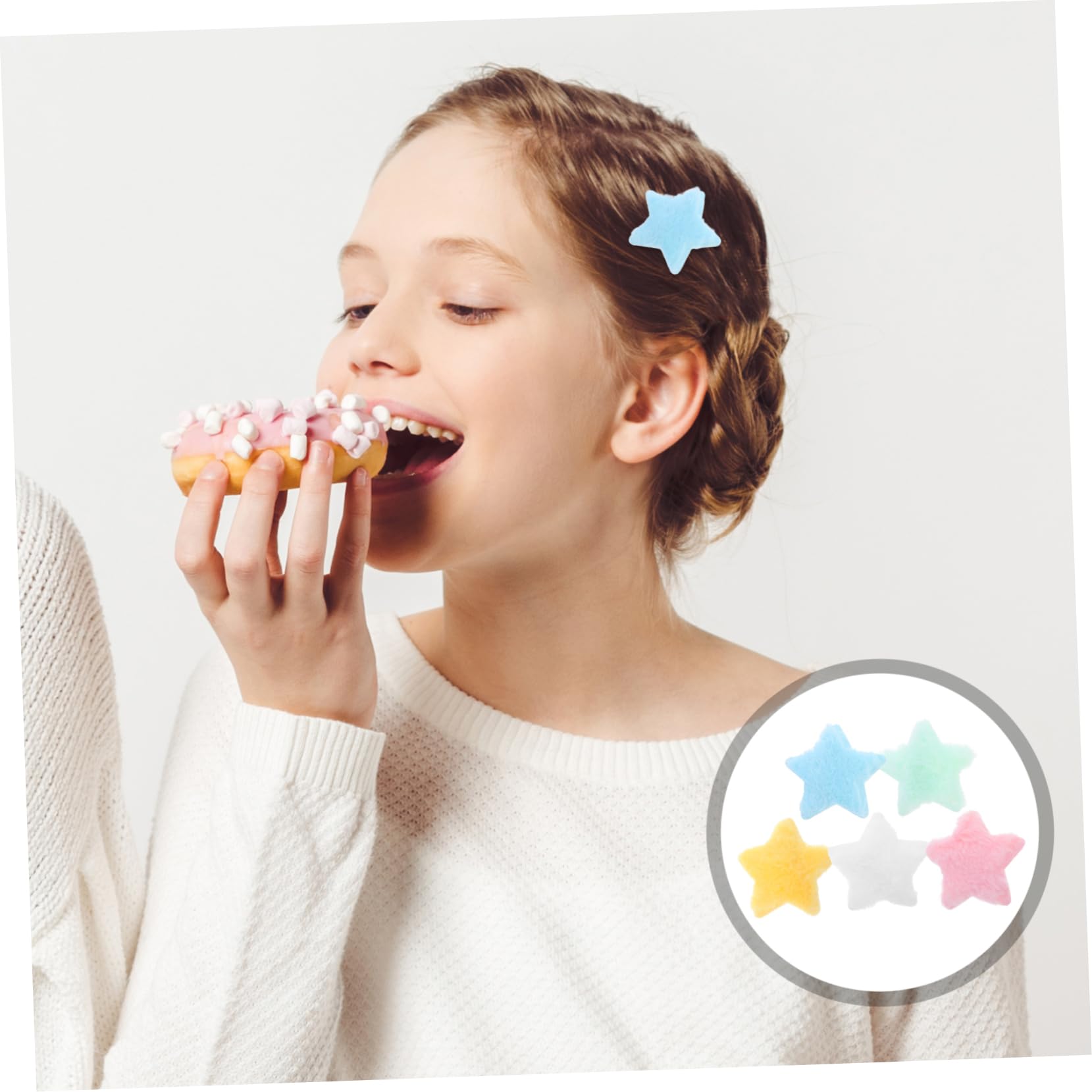 Amazon.co.jp: IWOWHERO 20個 ヘアピン スターヘアアクセサリー