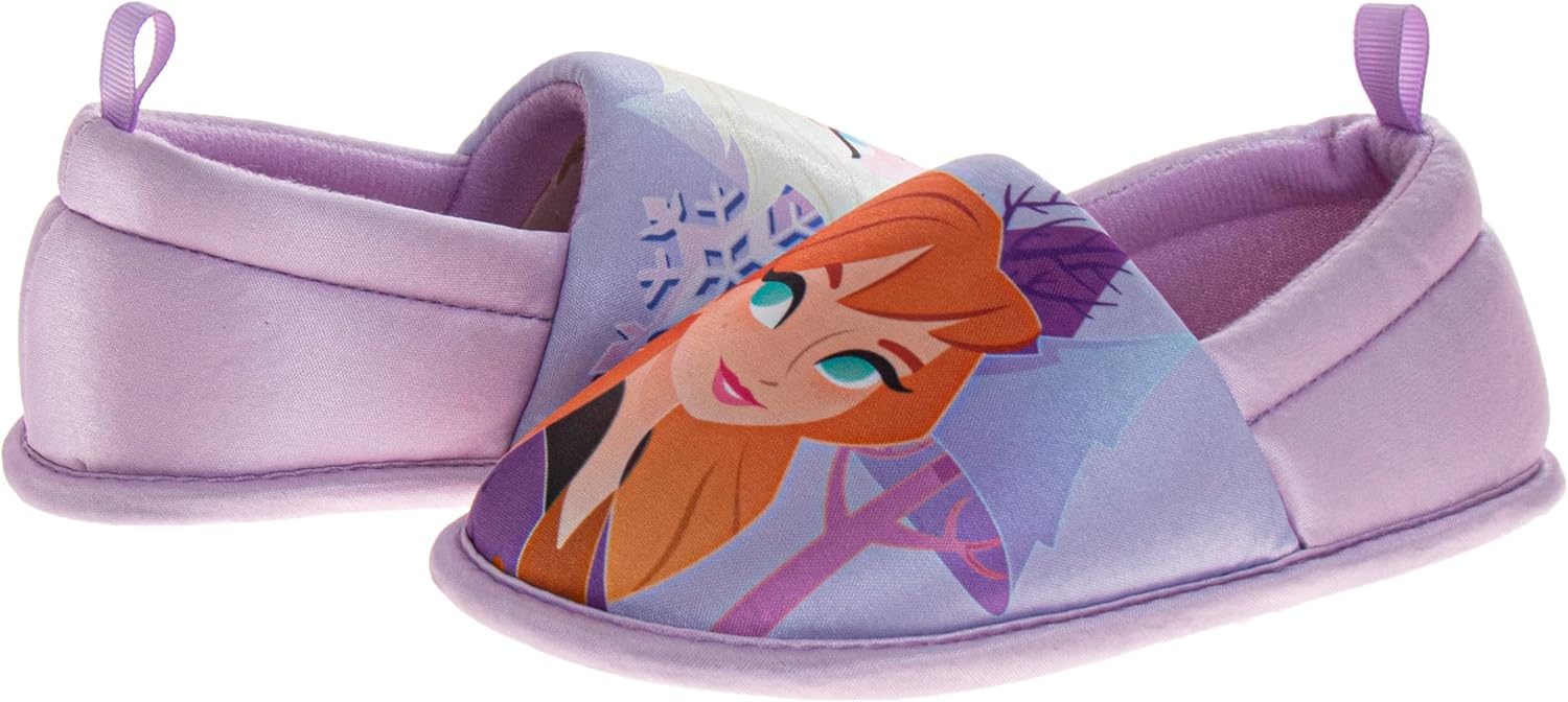 Josmo Girl Slippers - SweetHearts Minnie Mouse Moana Dora the Explorer Gabby's Dollhouse Frozen Winnie Pooh Paw Patrol Lilo and Stitch (Sizes: 3-4 Infants / 5-10 Toddlers / 11-12 Little Kids) - Image 4