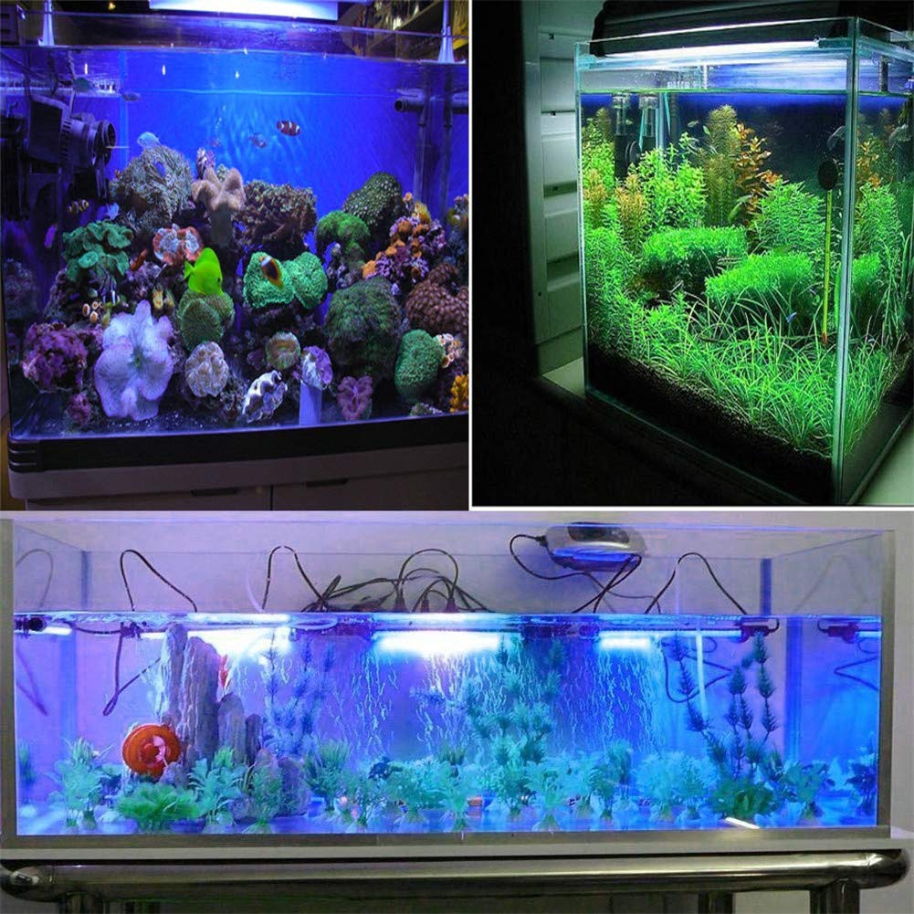 Oświetlenie akwarium LED oświetlenie do akwarium oświetlenie akwarium światła LED akwarium światło akwarium światła wodoodporne akcesoria do akwarium światło do akwarium 40 cm