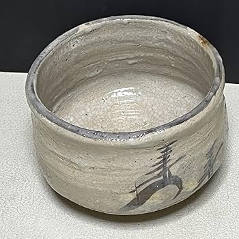 Amazon.co.jp: 四代 加藤作助 志野茶碗 共箱 景正 二十六世 志野焼