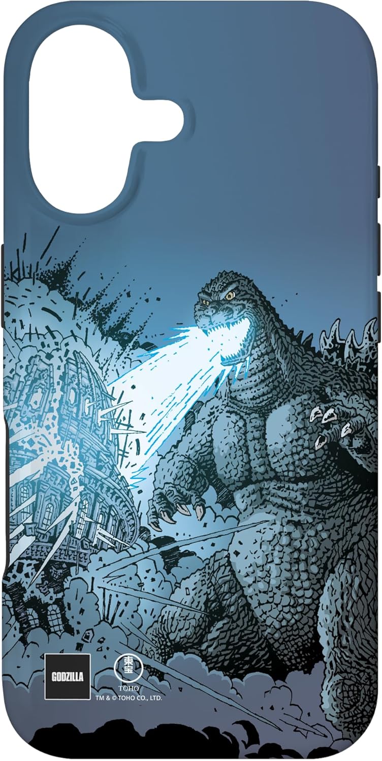 Godzilla Comic Art Heat Ray Attack Case for iPhone 17