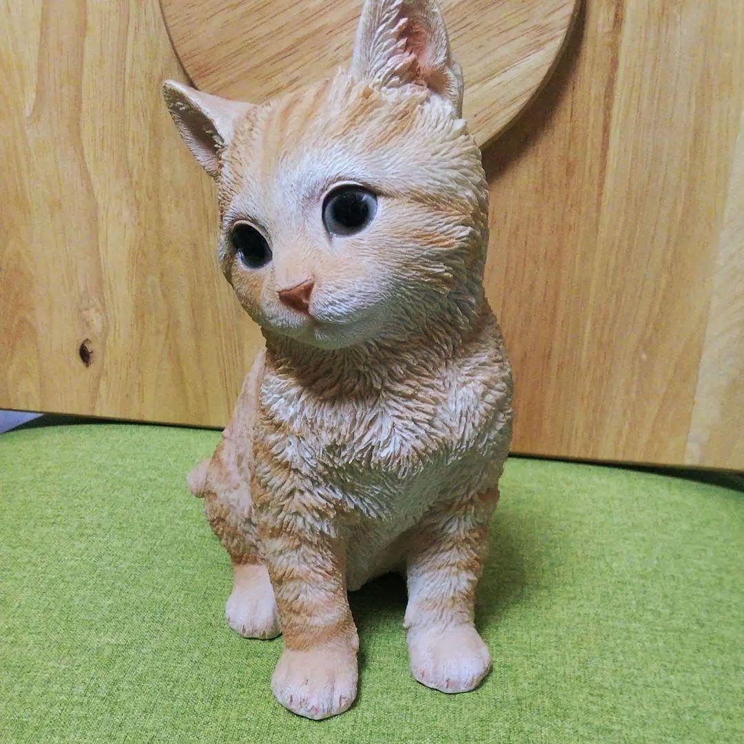 Amazon.co.jp: つぶらな瞳 ネコちゃん 茶トラ キジ猫 置いていかないで