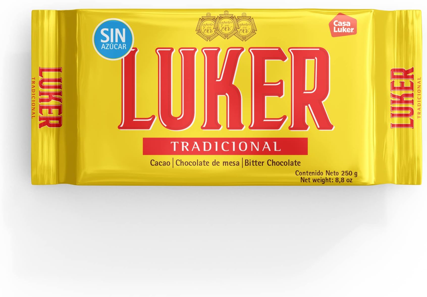 LUKER Chocolate Sugar Free 250 Grs (2 Pack)