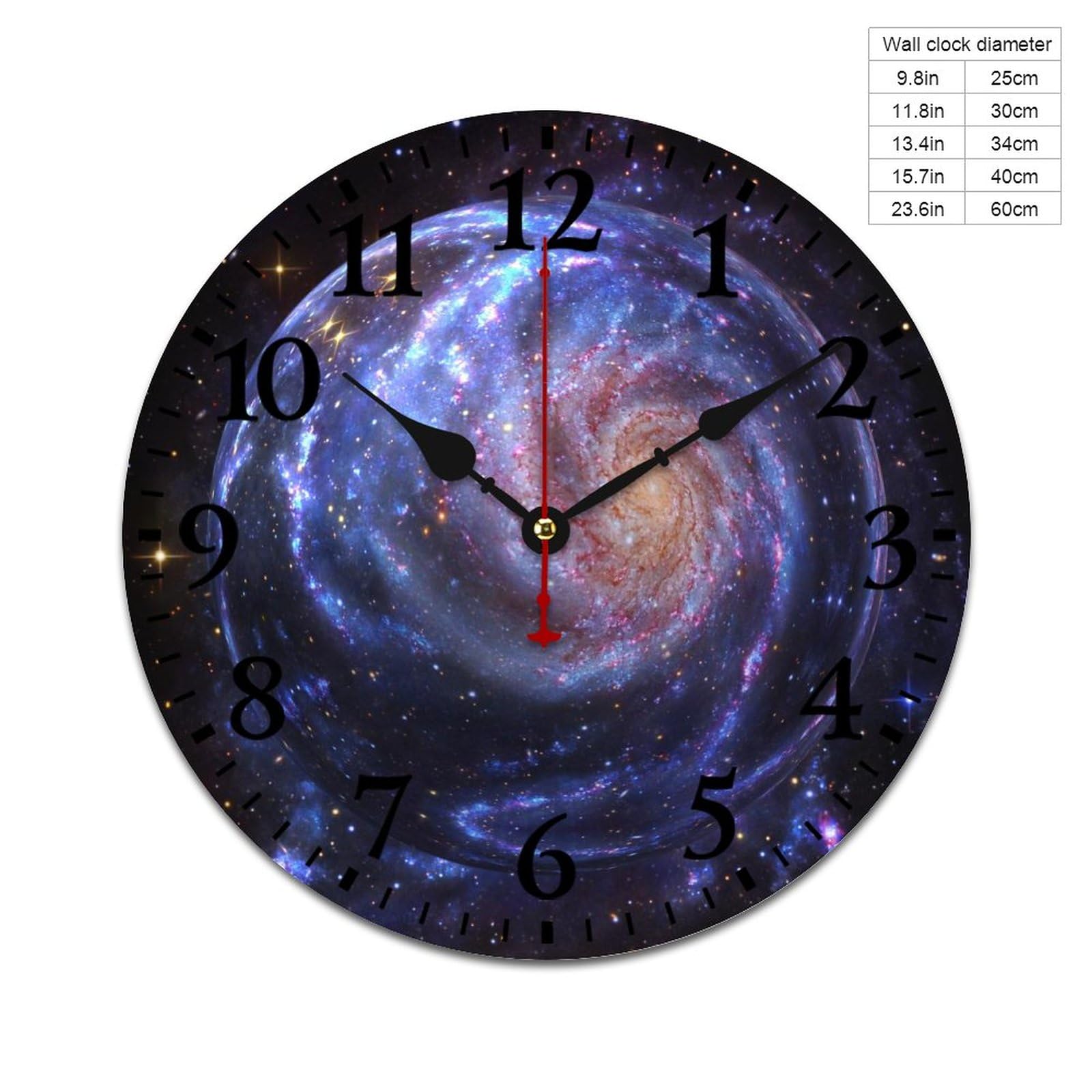 Amazon.com: HighonHi Galaxy Universe Nebula Clocks Outer Space