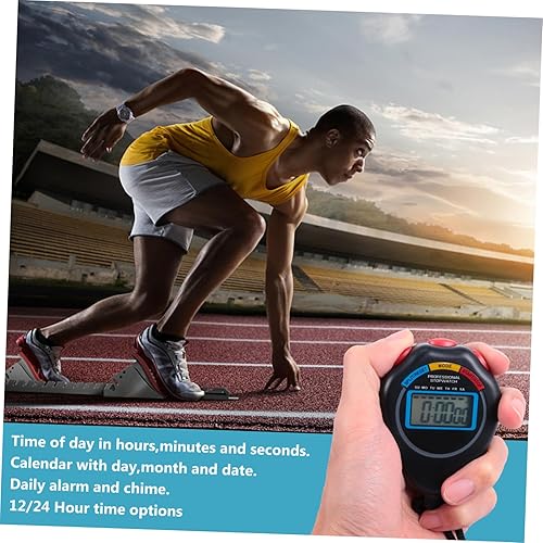 Miniatura 5 de Temporizador electrónico profesional de 3 piezas para juegos deportivos, temporizador de partidos duradero con diseño fácil de usar para árbitros y