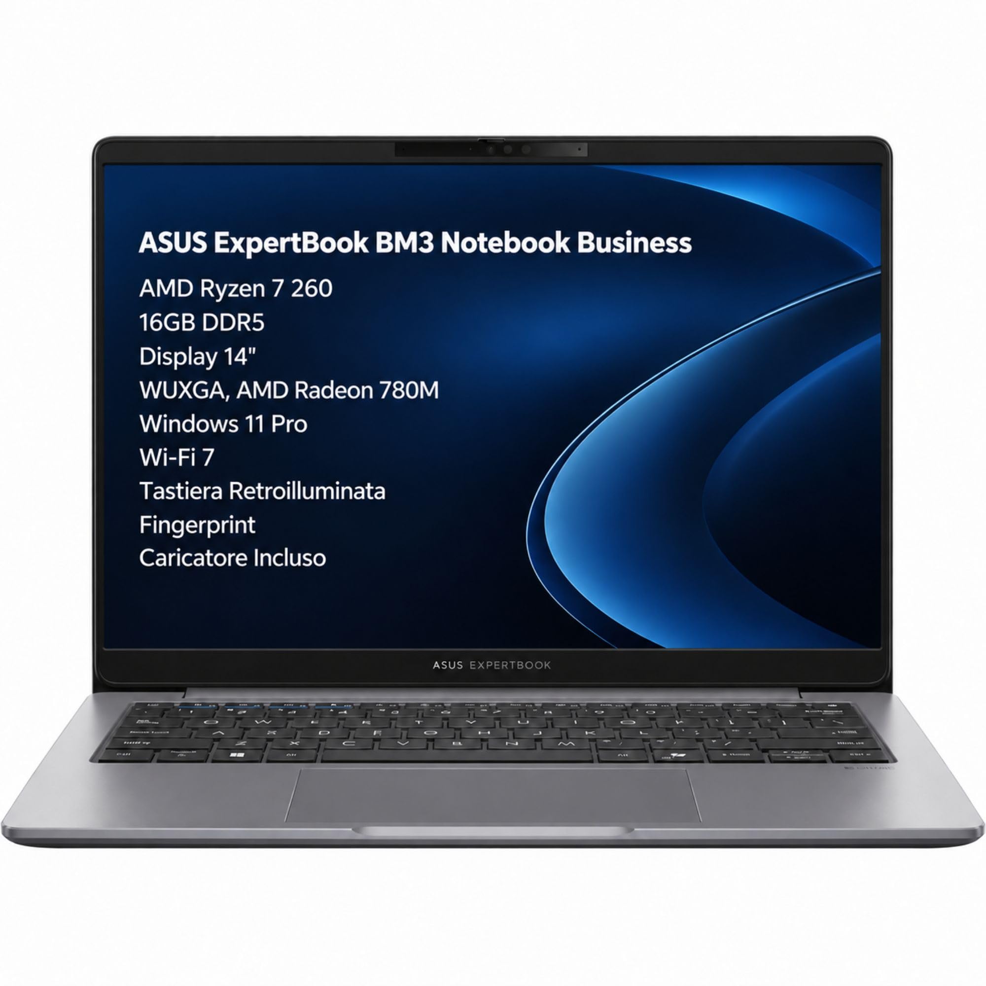 ASUS ExpertBook BM3 Notebook Business 14" - Ryzen 7 260-16GB - SSD 1TB