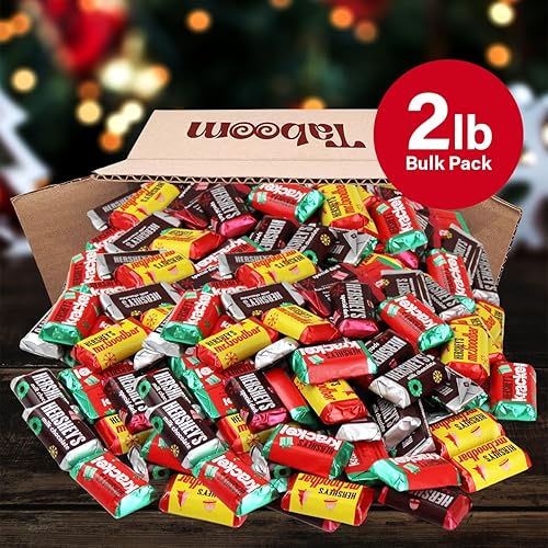 Miniatura 2 de Hershey's Miniatures - Caramelos surtidos de chocolate a granel envueltos individualmente para la indulgencia del invierno, paquete de fiesta de