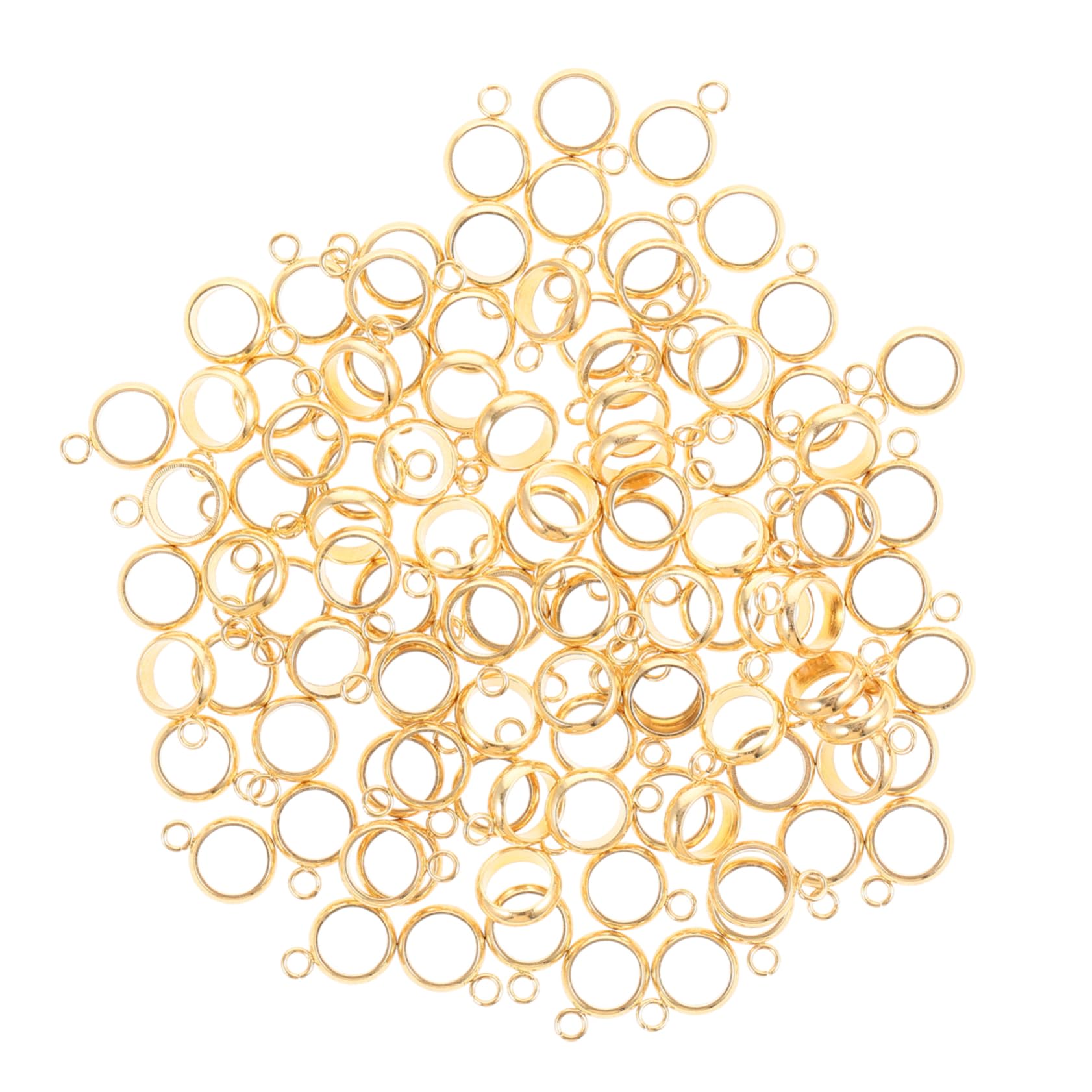 Perles de bélière dorées Uonlytech pour sublimer vos ateliers de fabrication bijoux artisanaux