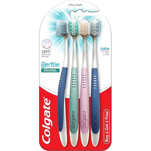 Colgate Enamel Care Toothbrush - 4 Pcs