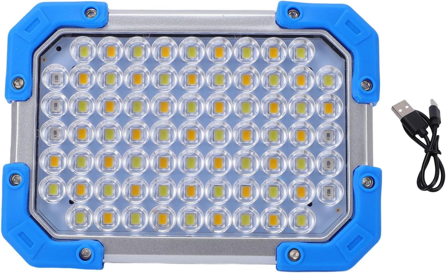 Magnetic Portable LED Work Light. Dual Stepless Dimmable for Garage Camping