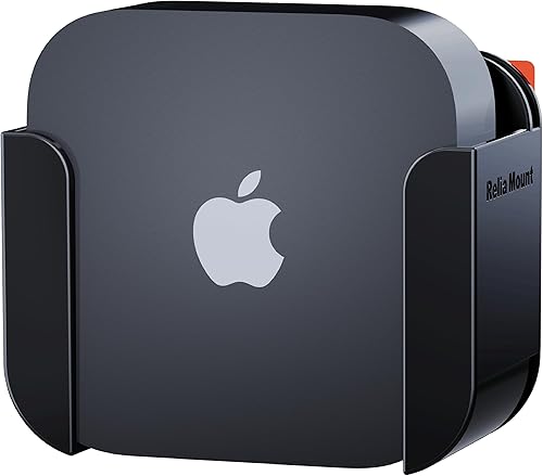 ReliaMount Soporte básico para Apple TV, compatible con todas las generaciones de Apple TV (incluidos todos los modelos 4K)