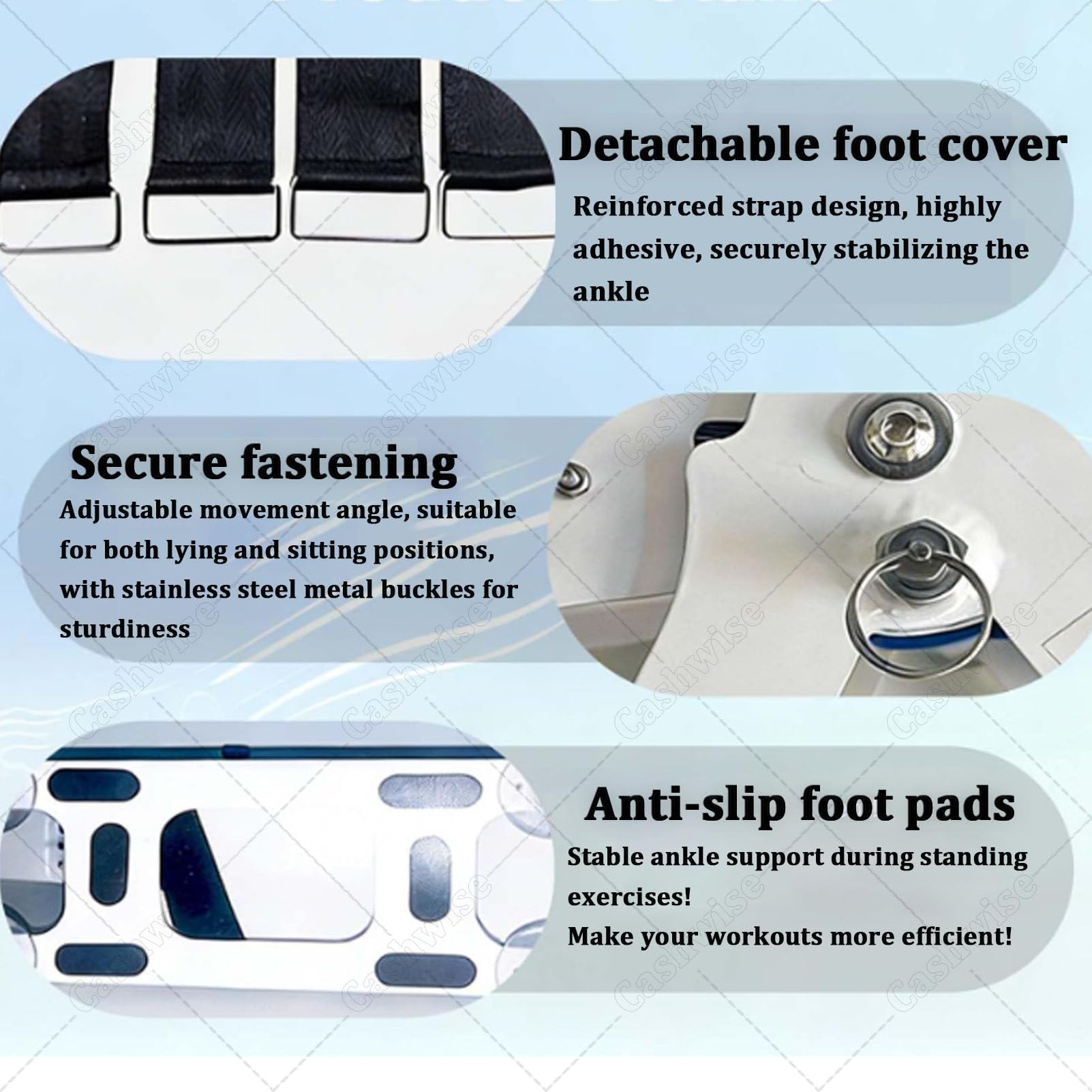 Entrenador eléctrico de Tobillo con Control Remoto, Equipo de rehabilitación para pie caído, para recuperación de Fuerza y ​​flexibilidad, máquina de rehabilitación de pie postoperatoria