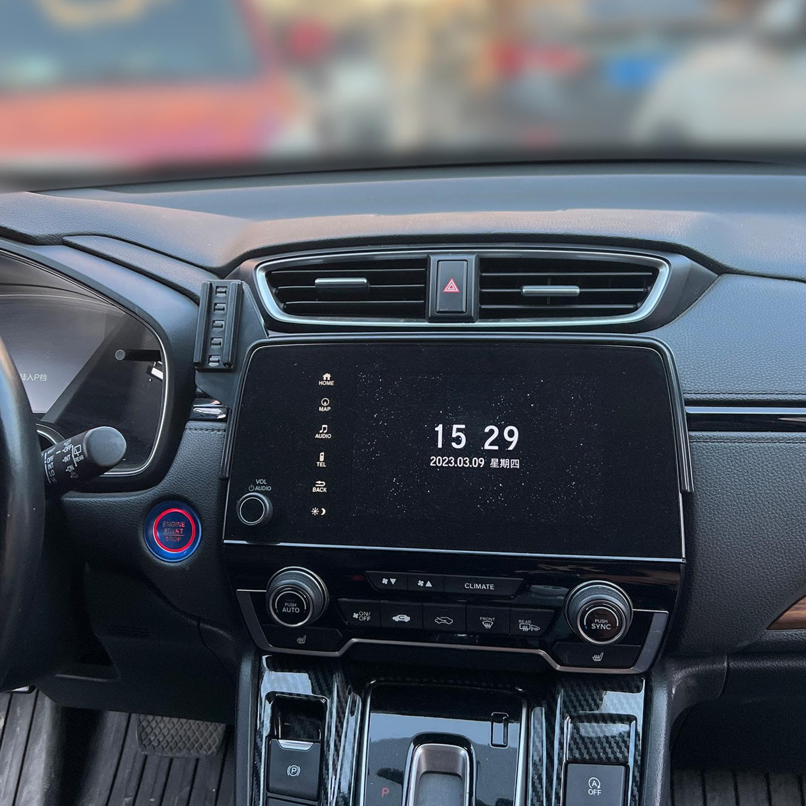 Uchwyt Samochodowy na Telefon dla Honda CR-V RW RT 2017-2022, uchwyt samochodowy na telefon komórkowy uchwyt GPS stojak na nawigację