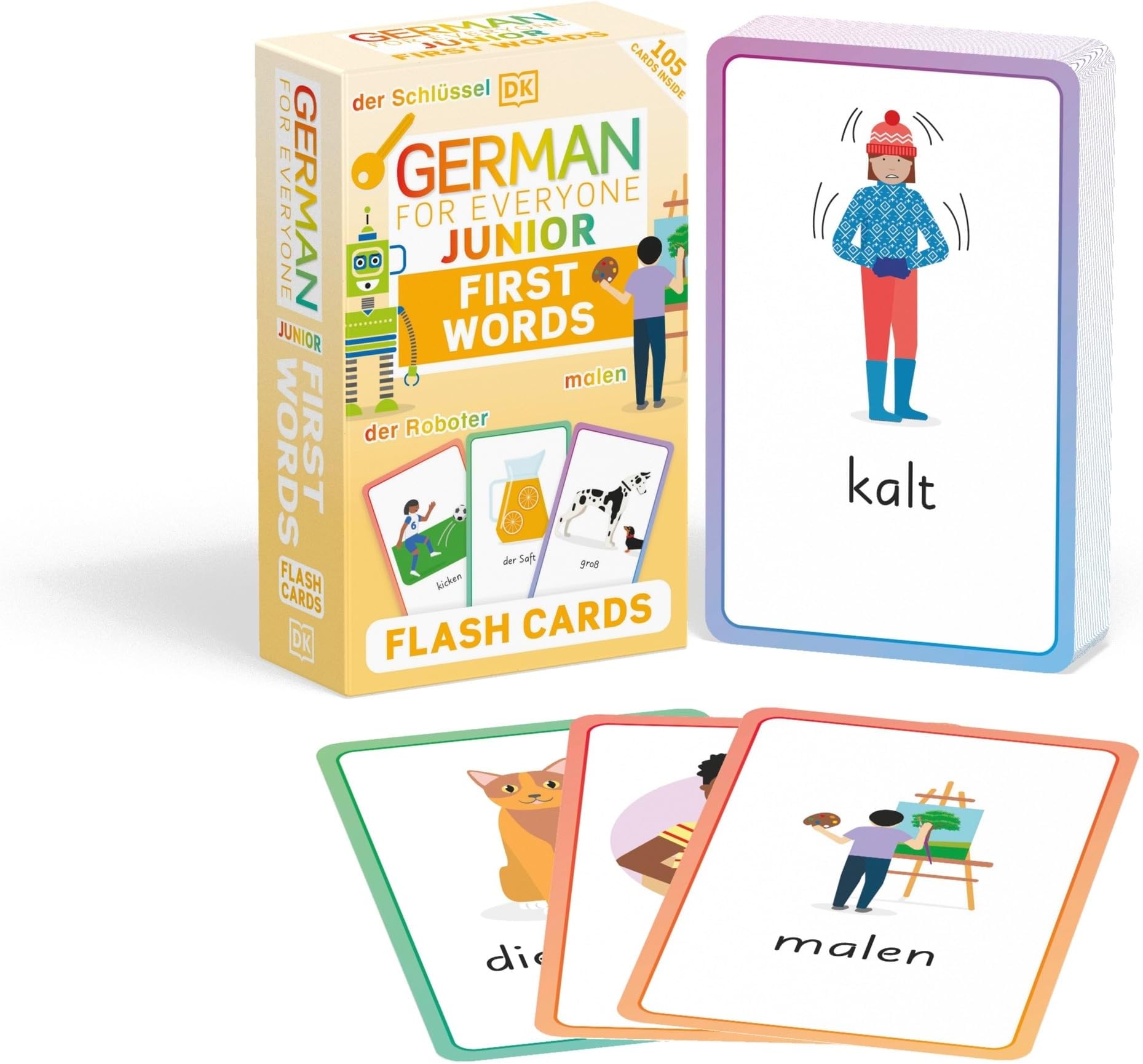 German for Everyone Junior First Words Flash Cards