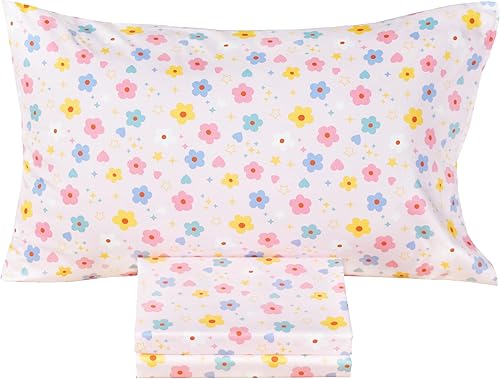 Miniatura 15 de J-pinno Cars Vehicles Digger - Juego de sábanas para niños pequeños, 100 % algodón, 3 piezas, de dibujos animados, sábana encimera y funda