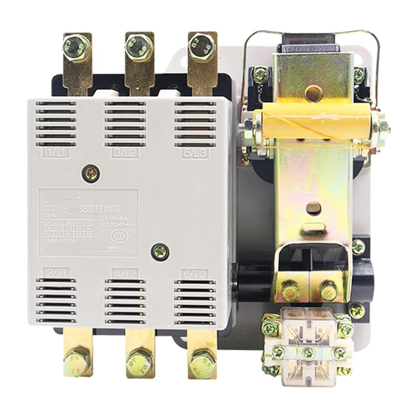 Contacteur électrique CDC10 AC 60A 380V triphasé pour tableau - 5