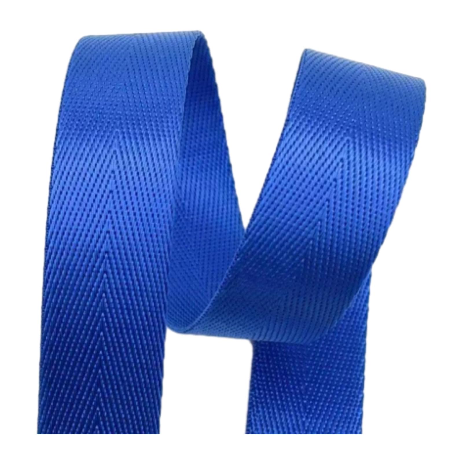 5M 20-38mm Nylon Webbing Band, Strap Bag Backpack Material, Sewing Binding Tape,Royalblue,32mm
