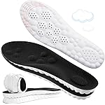 4D Cloud-Like Comfort Soles for Women - Soft Memory Foam Cushioning Insoles - Trim to Fit Steppers Insoles with Arch Support for Foot Pain Relief and Fatigue Reduction(US W 6.5-9)