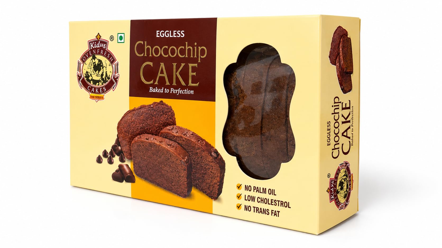 Kidys EGGLESS CHOCOCHIP CAKE - 250g-image-27
