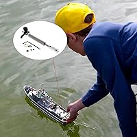 Vista 6 de Jutagoss Hélice del eje de transmisión para barco RC L 9.843 in eje,Manga L200mm,Hélice D36mm para eje de motor de 0.157 in