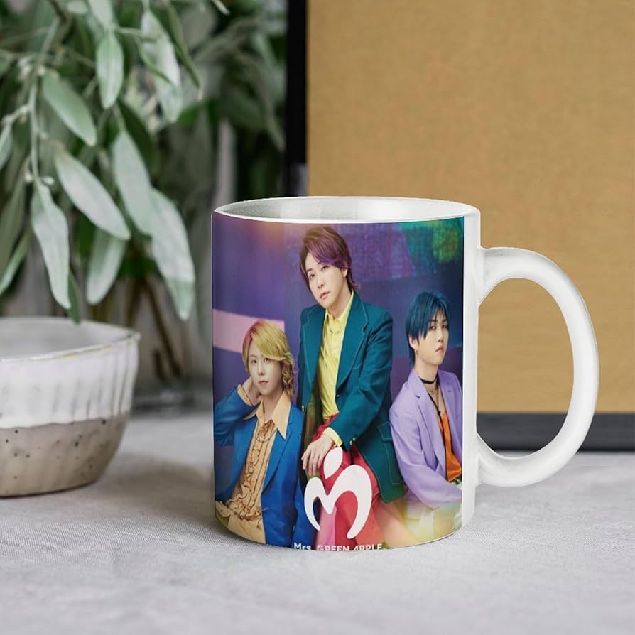 Mrs. GREEN APPLE ミセスグリーンアップル　メラミンマグ　コップ Mrs. GREEN APPLE ミセスグリーンアップル メラミンマグ コップ