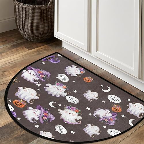 Miniatura 169 de Pardick Money - Tapete semicircular de billete de 100 dólares, antideslizante, duradero, lavable, para sala de estar, dormitorio