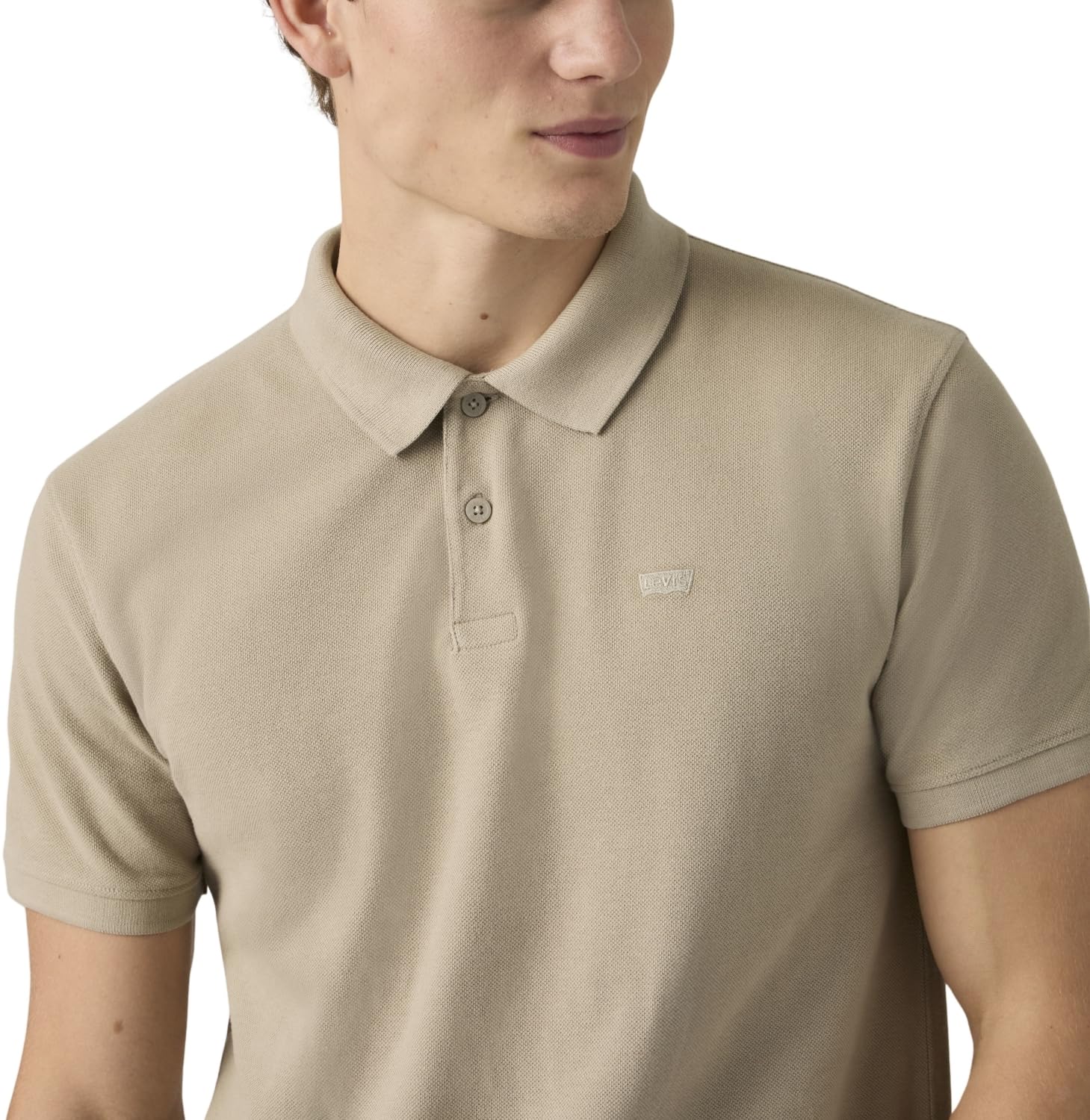 Levi's Herren Kurzarm-Poloshirt Original mit Piqué-Struktur, Standard Fit