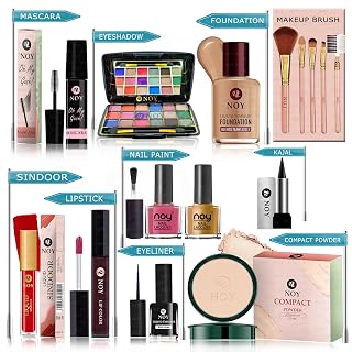 NOY Makeup Kit Combo Fusion- Artistic Blend For Creative Expression (Kit-15 Pcs) #YN241
