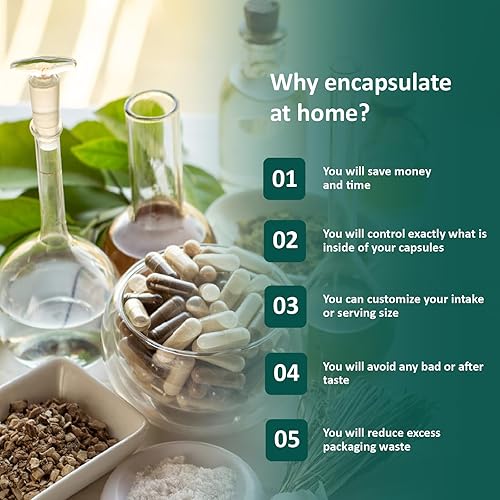 Miniatura 5 de Capsule Depot - Cápsulas vacías transparentes de tamaño 1 - 100 cápsulas veganas vacías transparentes - Cápsulas de píldoras vacías vegetarianas -