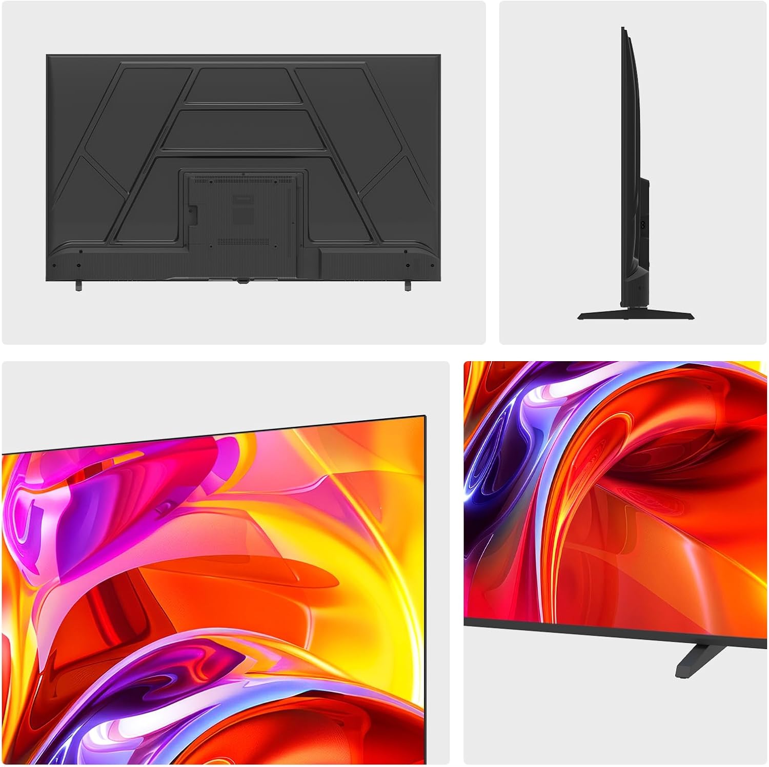 Haier K85 4K UHD 55″ H55K85GUX, Smart TV con Google TV, Chromecast, Dolby Audio, HDR10, MEMC, AI Picture Quality, Bluetooth 5.1, Gaming Accelerator 120Hz, USB 2.0 x 2, DBX TV, HDMI 2.1 x 4 [2026] 4