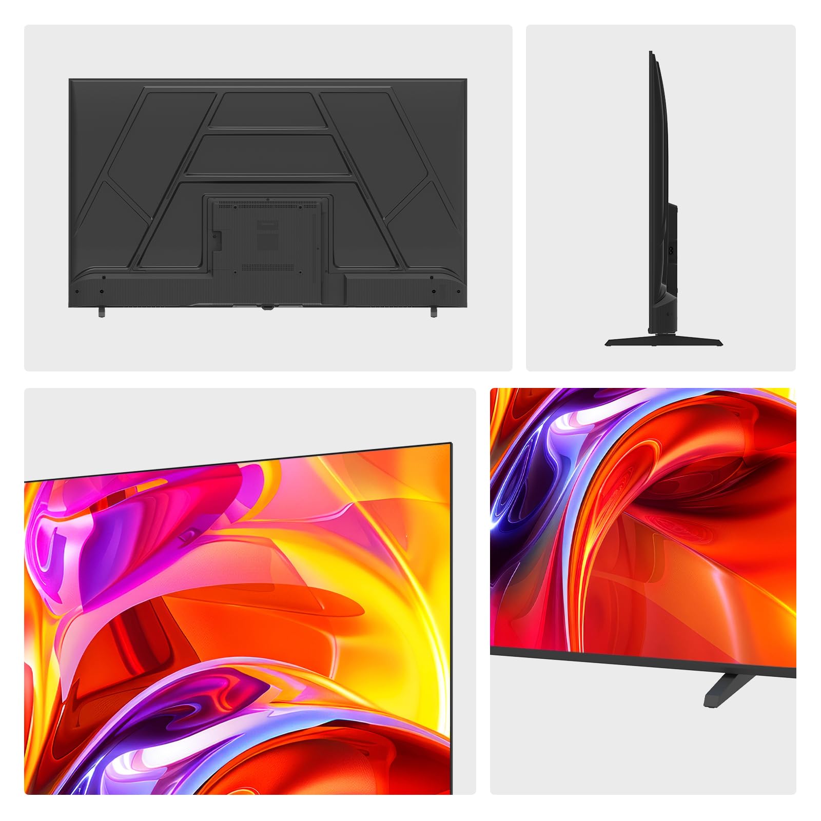 Haier K85 4K UHD 55" H55K85GUX, Smart TV con Google TV, Chromecast, Dolby Audio, HDR10, MEMC, AI Picture Quality, Bluetooth 5.1, Gaming Accelerator 120Hz, USB 2.0 x 2, DBX TV, HDMI 2.1 x 4 [2026]