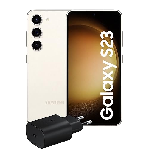Immagine del prodotto Samsung Galaxy S23, Caricatore incluso, Smartphone Android, Display 6.1'' Dynamic AMOLED 2X, Fotocamera 50MP, RAM 8GB, 256 GB, 3.900 mAh, Cream (Versione italiana)