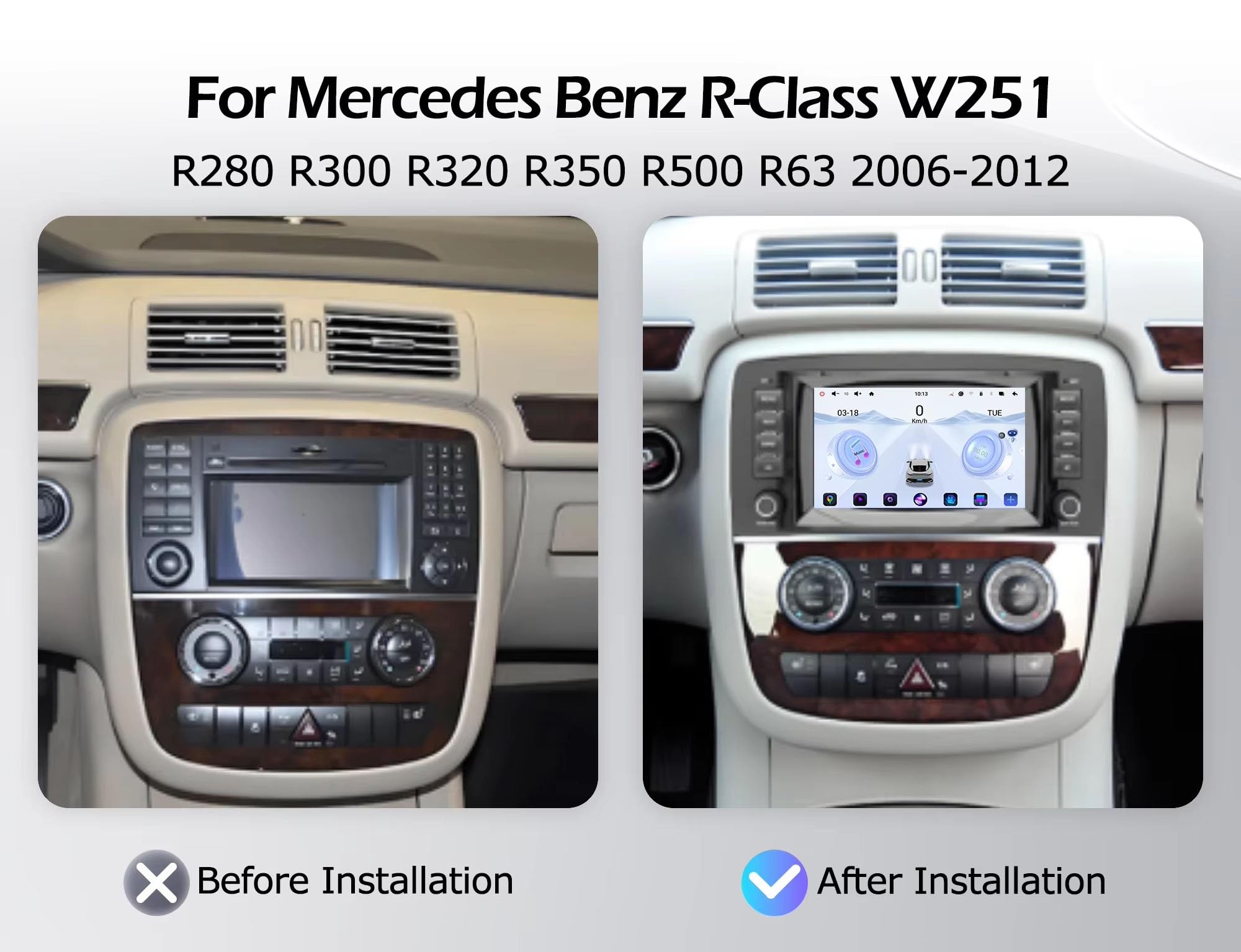DoMercedes Benz R-Class W251R280 R300 R320 R350 R500 R63 2006-2012