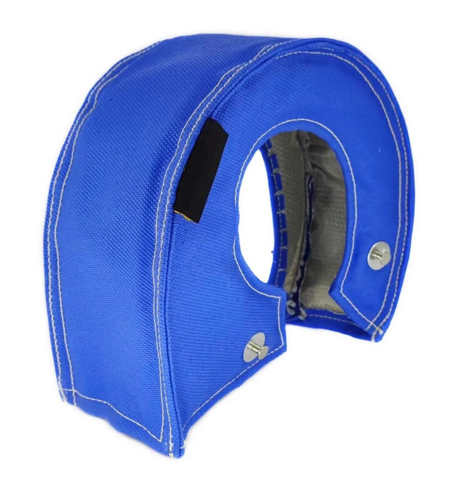 HAGDFDNV Fit Fit On Any T4 T67 T71 T76 T88 GT40 GT45 T04 T4 Turbocharger Fiberglass Turbo Shield Turbo Blanket High Temperature Rear Window Regulator(Blue)
