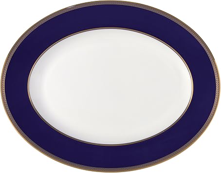 Wedgwood Renaissance Gold Oval Platter 13.75