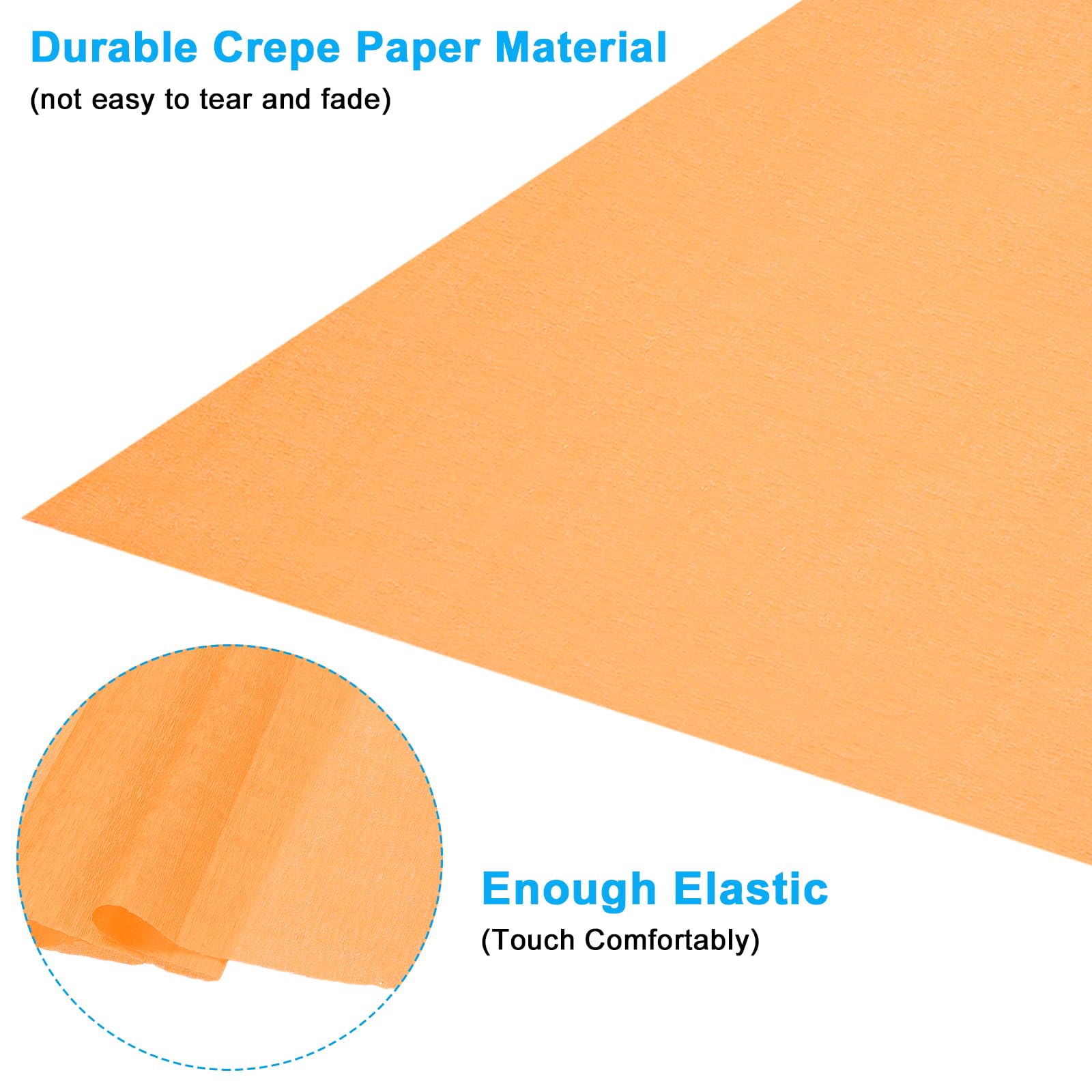 Crepe Paper Craft Streamer Hanging Dekorationen für Verschiedene Geburtstagsfeie