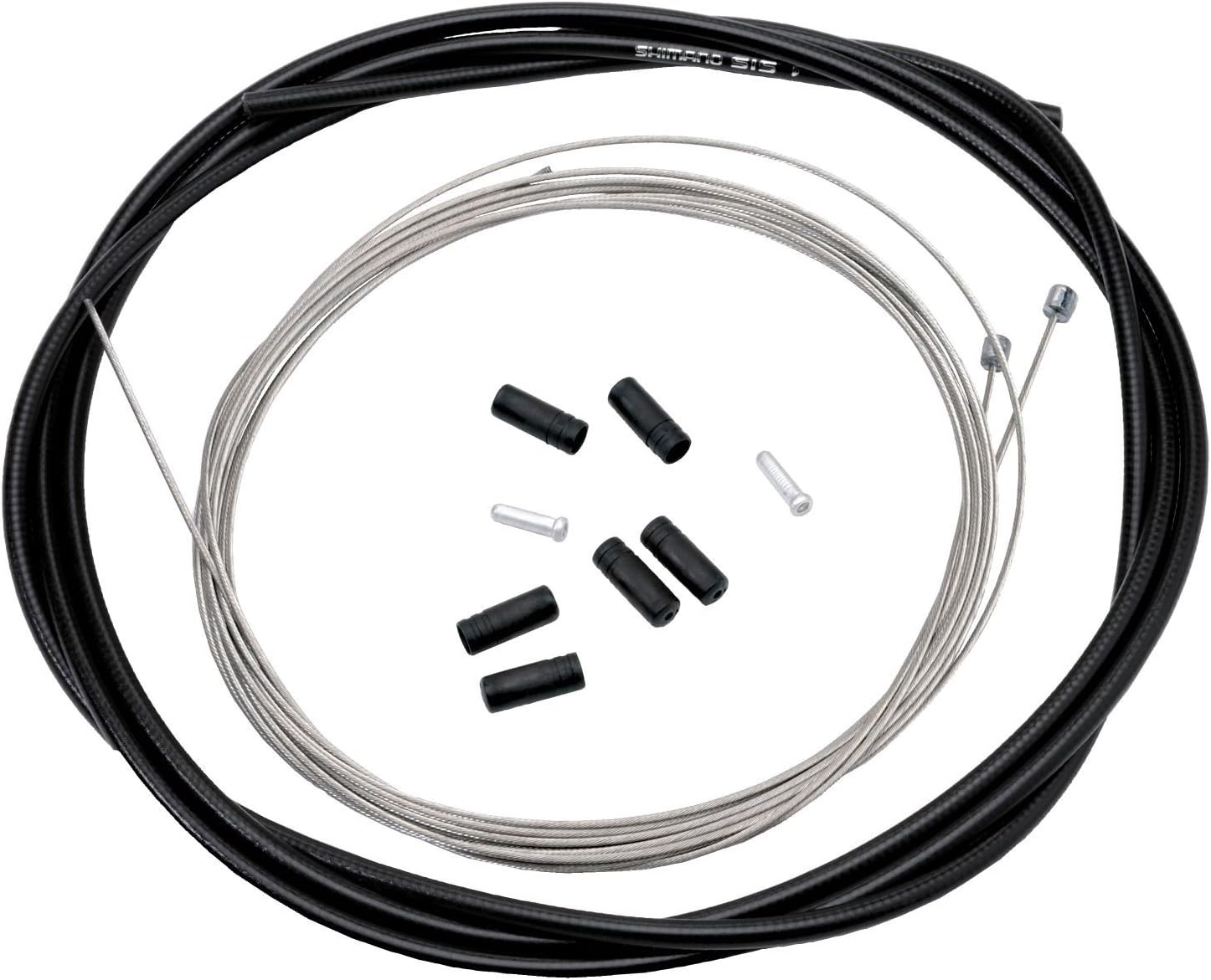 Road Gear Shift Inner Outer Bike Cable Set Y60098501, Black