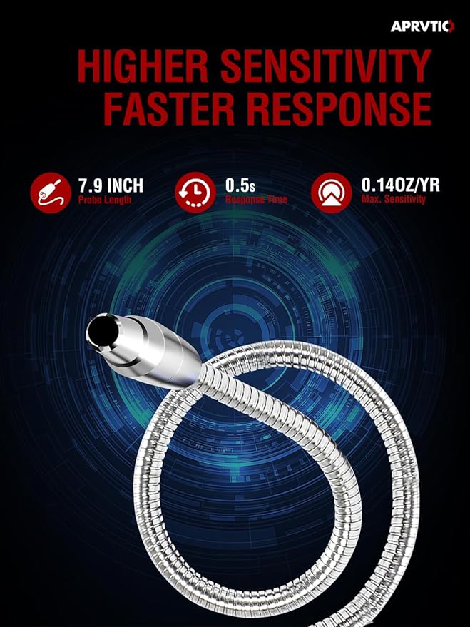 Detector de Fugas de Refrigerante WJL-6000PRO con Luz UV y LED miniatura 2