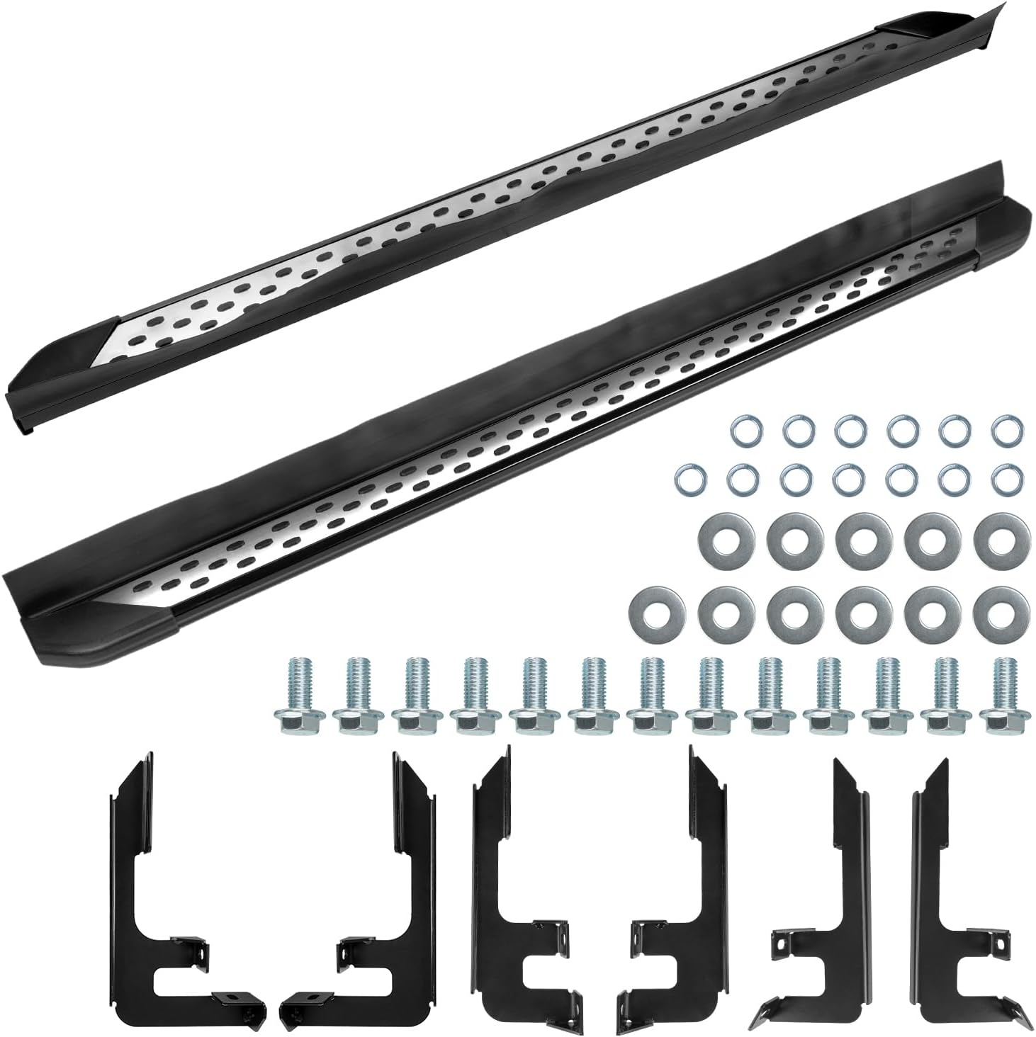 KAX Running Boards Fit for 2016 2017 2018 2019 2020 2021 2022 Pilot SUV, Nerf Bar Side Steps Side Bars, 2PCS