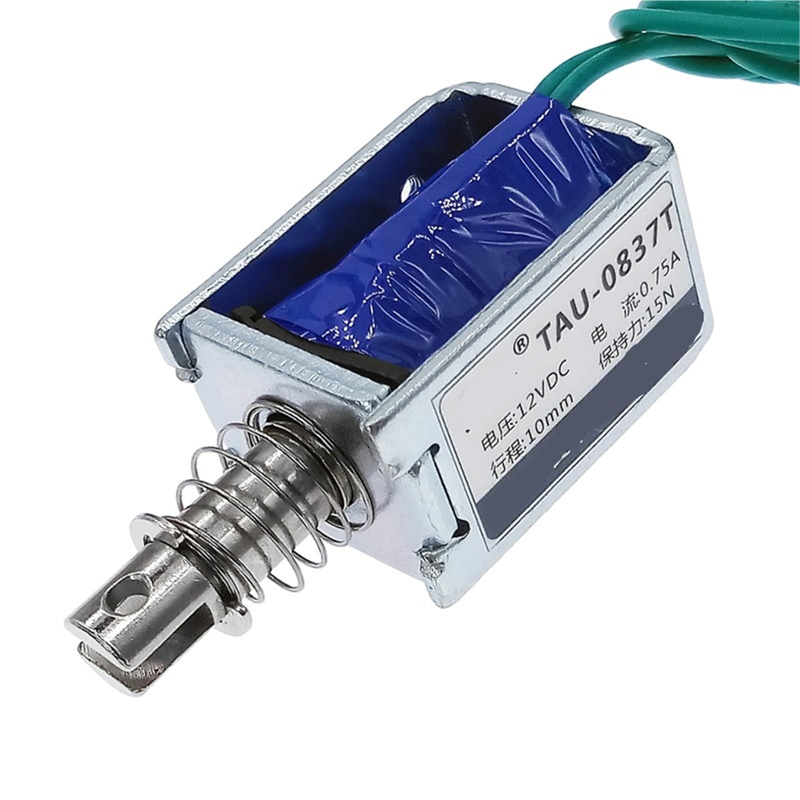 Solénoïde TAU-0837T 24V CC pour réparer système traction poussée 10mm