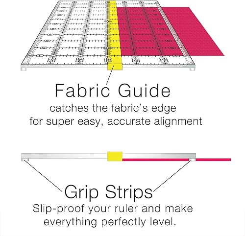 Miniatura 4 de Kit de actualización de regla de edredón y paquete de guía de costura
