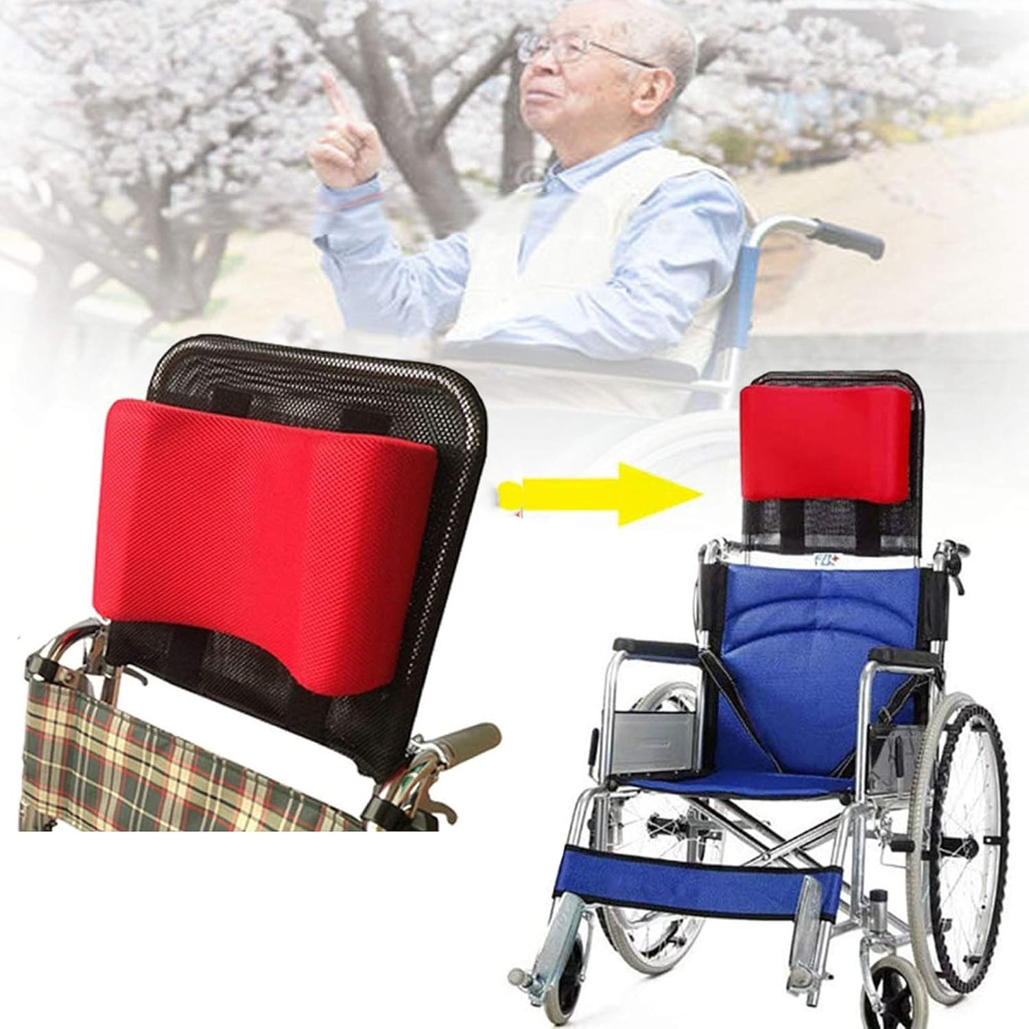 GBHJJ Wheelchair Accessories for Adults, Adjustable