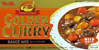 S&B Mild GOLDEN CURRY Sauce Mix 8.4oz (2 Pack)