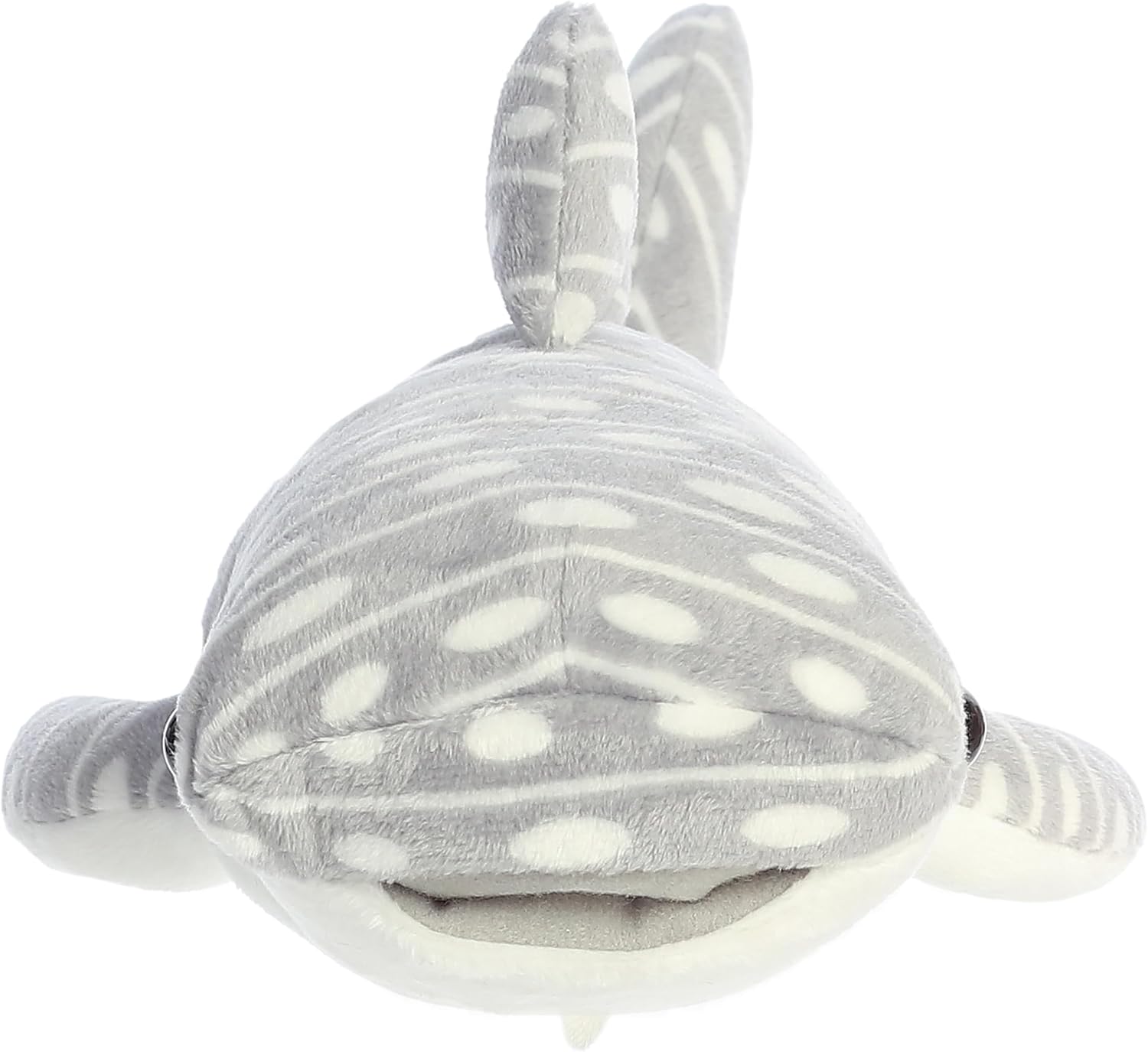Aurora® Adorable Flopsie™ Whale Shark Stuffed Animal - Playful Ease - Timeless Companions - Grey 12 Inches