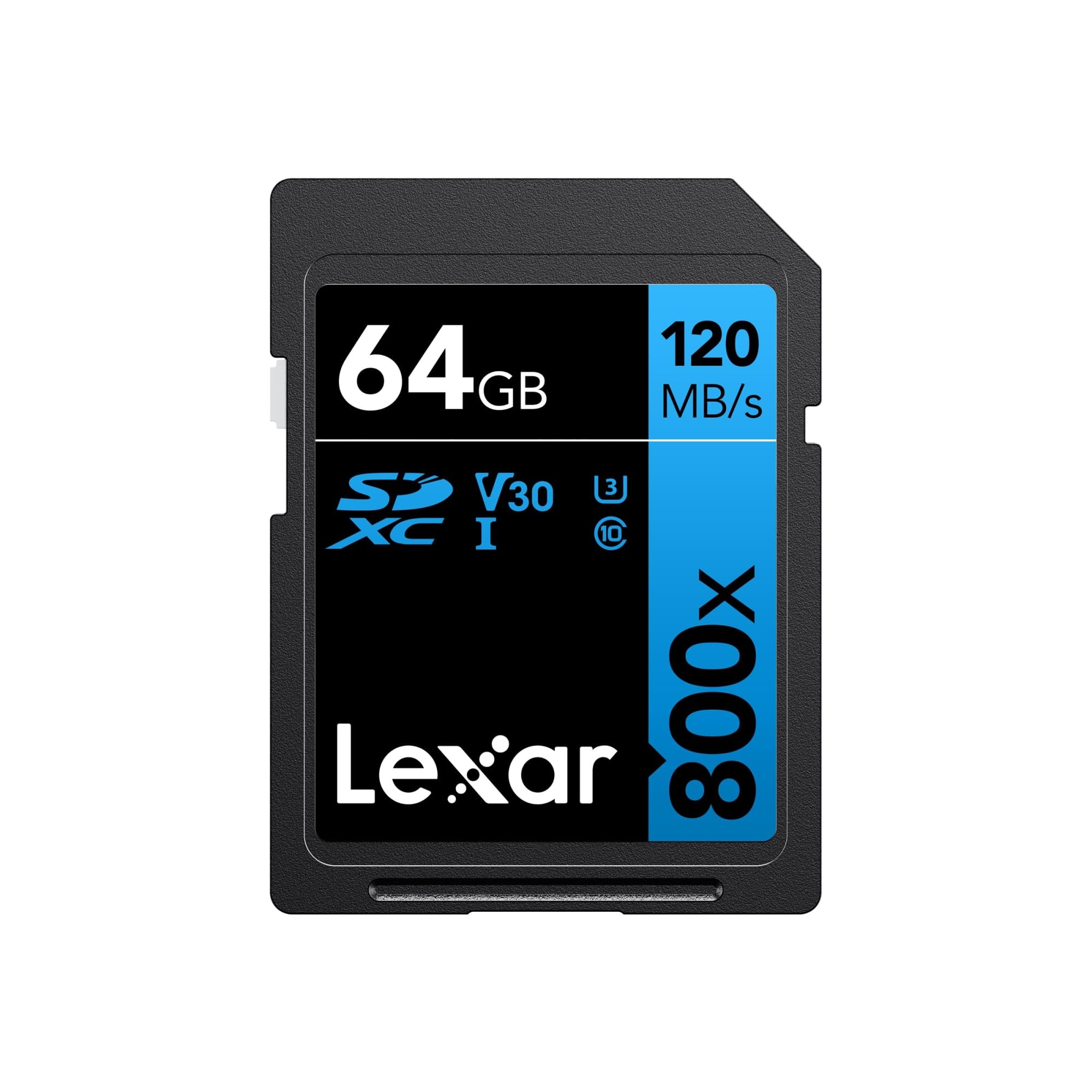 Amazon | Lexar ハイパフォーマンス BLUEシリーズ 800x SDHC/SDXC