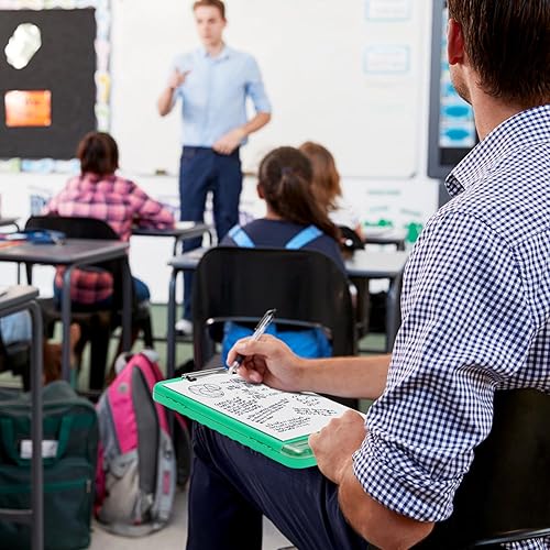 Miniatura 62 de Piasoenc Portapapeles con almacenamiento, caja de organización de 8.5 x 11 pulgadas con soporte para bolígrafo y carpeta de papel legal A4, folio