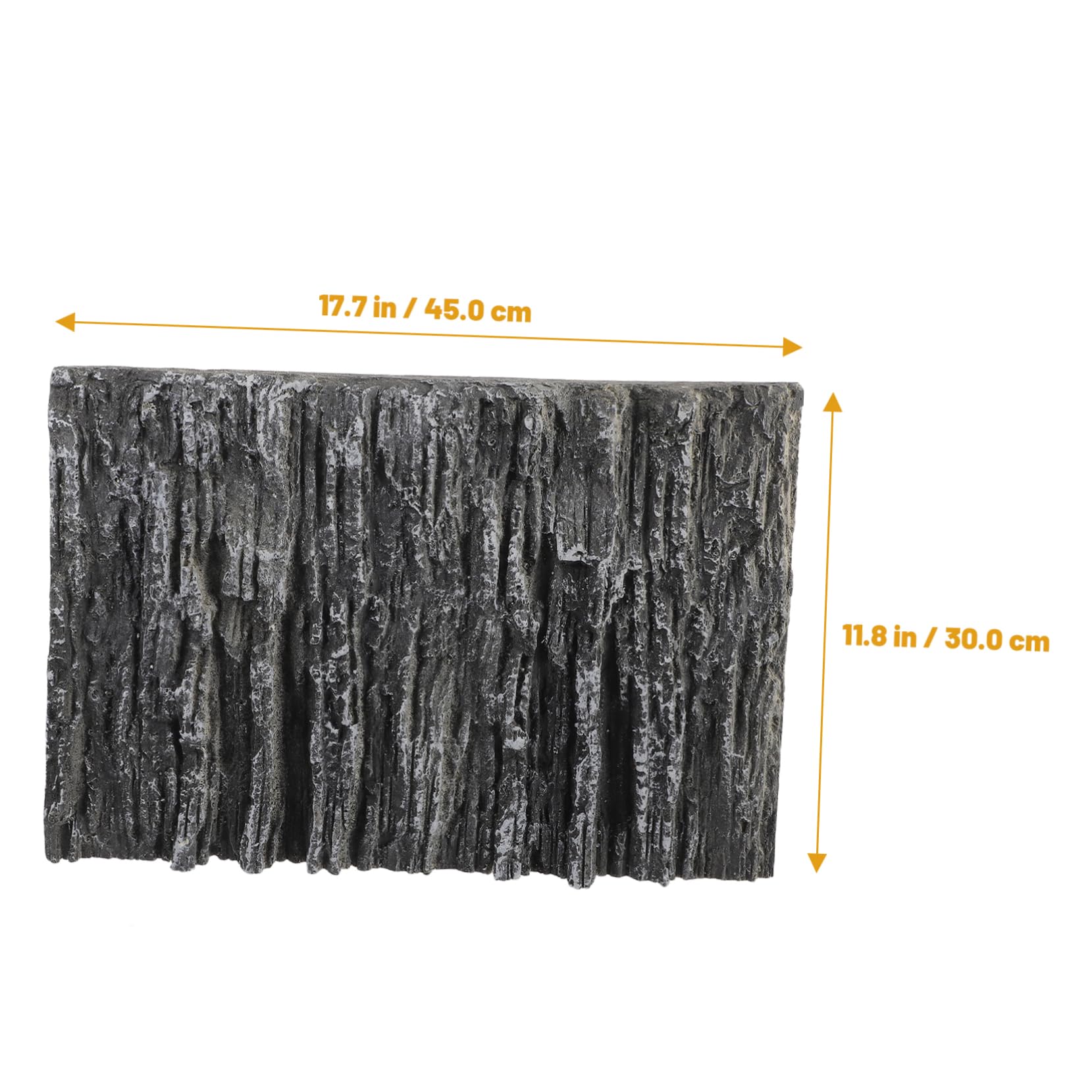 BCOATH Reptile Tank Background Limestone Decorative Board for Aquarium and Terrarium Realistic Effect for Snake Lizard Turtle Habitats Durable and Easy to Install